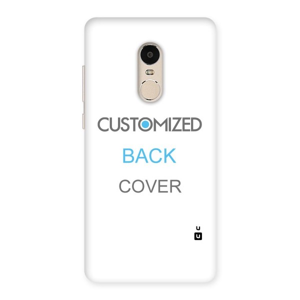 Customized Back Case for Xiaomi Redmi Note 4