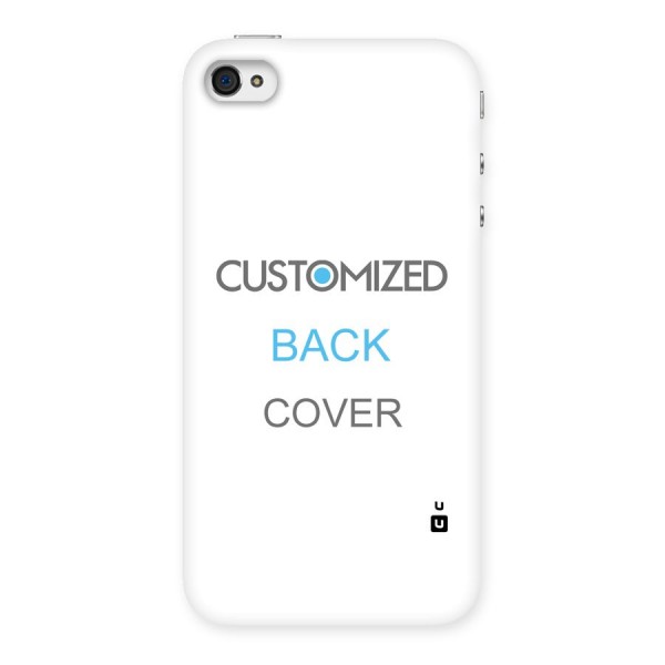 Customized Back Case for iPhone 4 4s