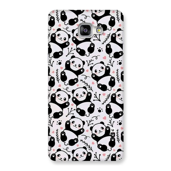 Cute Adorable Panda Pattern Back Case for Galaxy A9