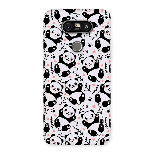 Cute Adorable Panda Pattern Back Case for LG G5