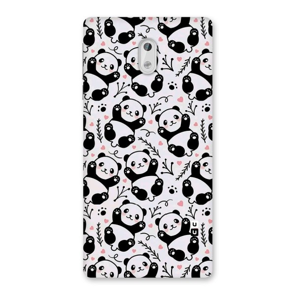 Cute Adorable Panda Pattern Back Case for Nokia 3