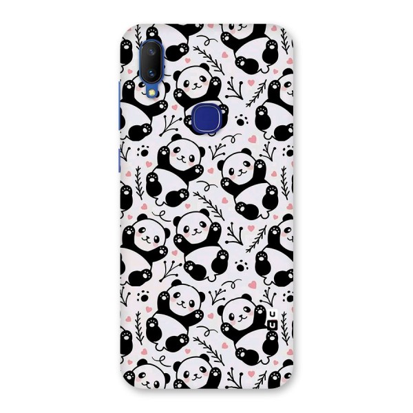 Cute Adorable Panda Pattern Back Case for Vivo V11