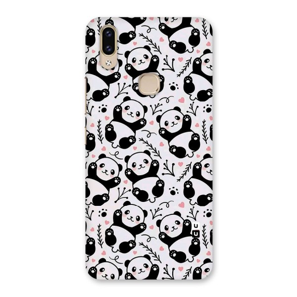 Cute Adorable Panda Pattern Back Case for Vivo V9