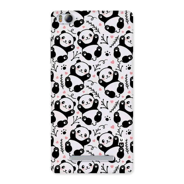 Cute Adorable Panda Pattern Back Case for Xiaomi Mi4i