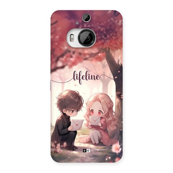 Cute Anime Couple Back Case for HTC One M9 Plus