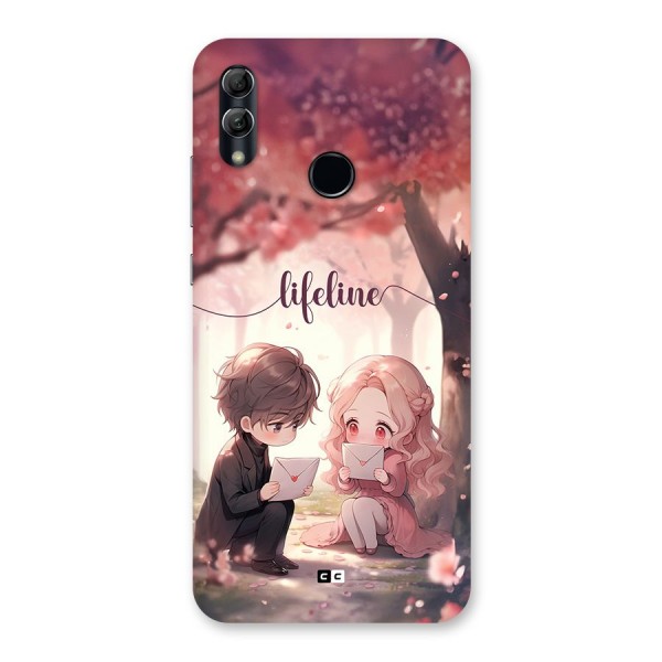 Cute Anime Couple Back Case for Honor 10 Lite