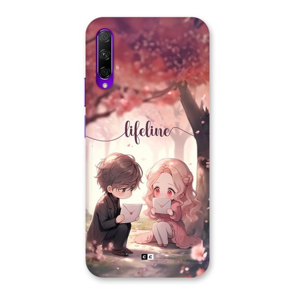 Cute Anime Couple Back Case for Honor 9X Pro