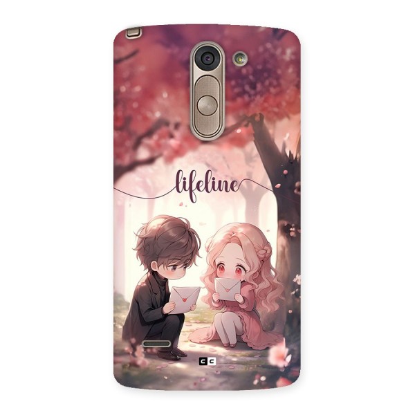 Cute Anime Couple Back Case for LG G3 Stylus