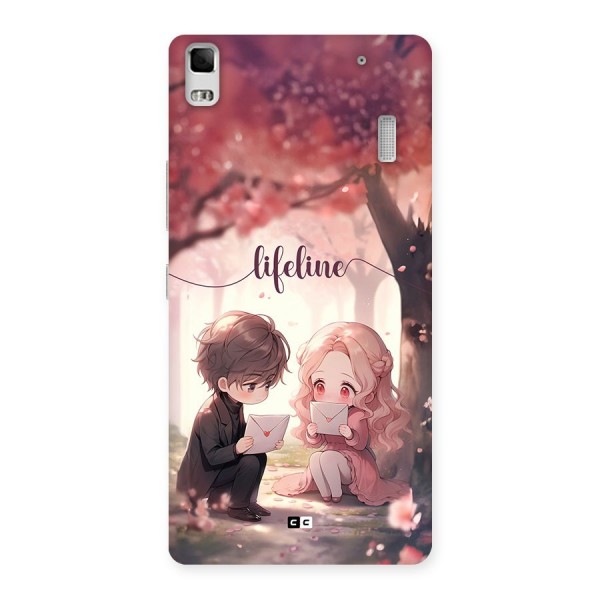 Cute Anime Couple Back Case for Lenovo A7000