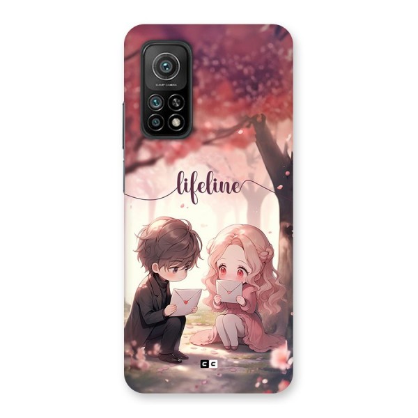 Cute Anime Couple Back Case for Mi 10T 5G