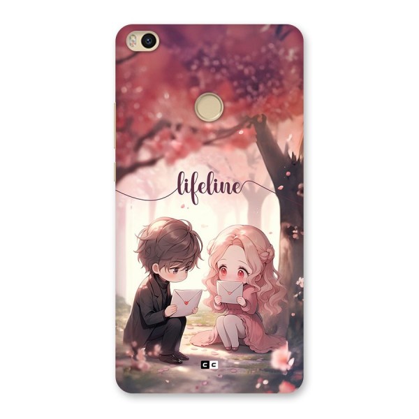 Cute Anime Couple Back Case for Mi Max 2