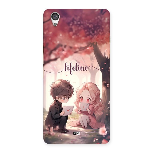 Cute Anime Couple Back Case for OnePlus X