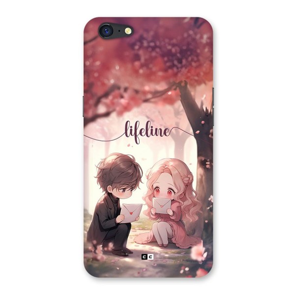 Cute Anime Couple Back Case for Oppo A71