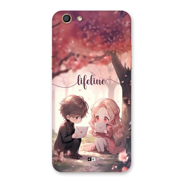 Cute Anime Couple Back Case for Oppo F3