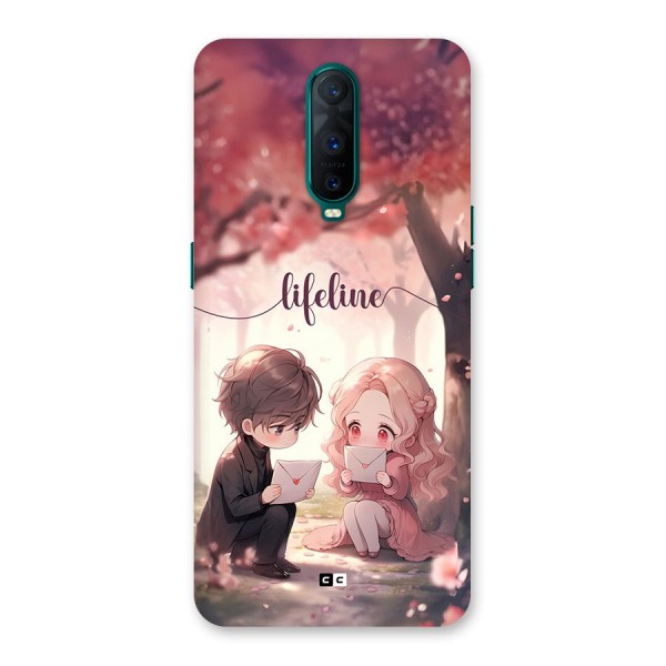 Cute Anime Couple Back Case for Oppo R17 Pro