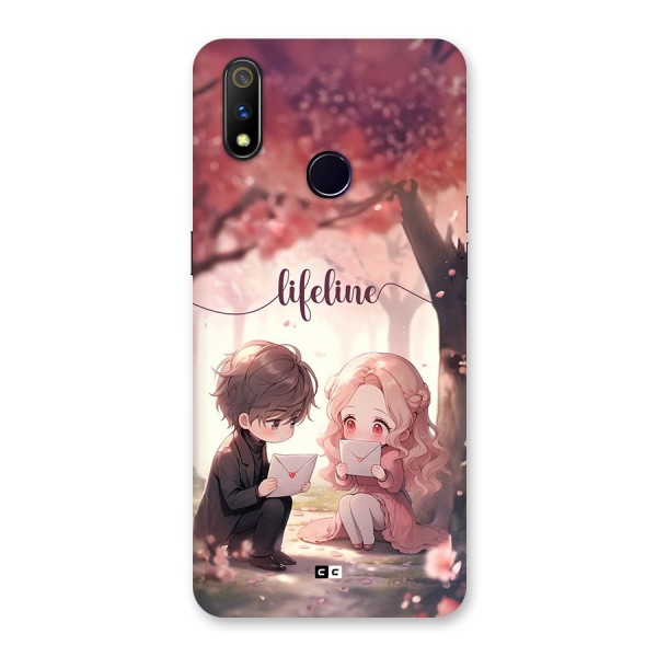 Cute Anime Couple Back Case for Realme 3 Pro