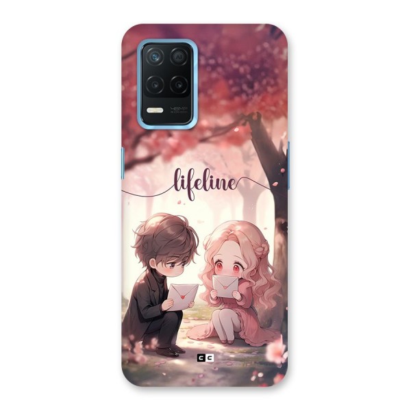 Cute Anime Couple Back Case for Realme 8 5G