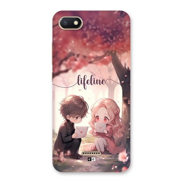 Cute Anime Couple Back Case for Redmi 6A