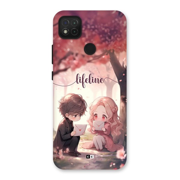 Cute Anime Couple Back Case for Redmi 9C