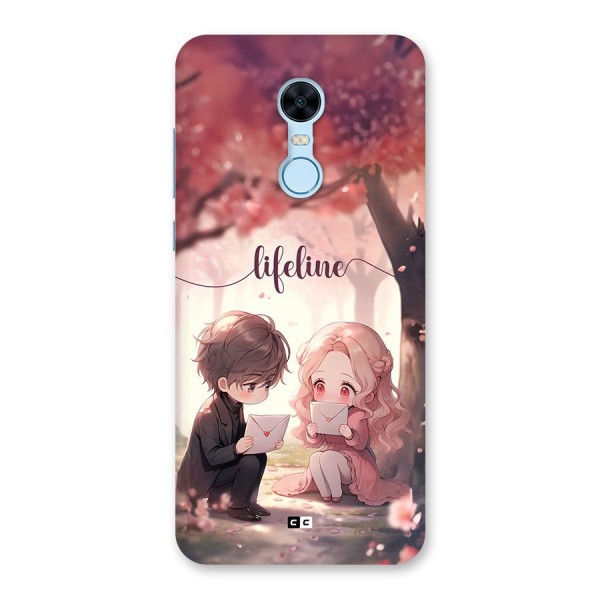 Cute Anime Couple Back Case for Redmi Note 5