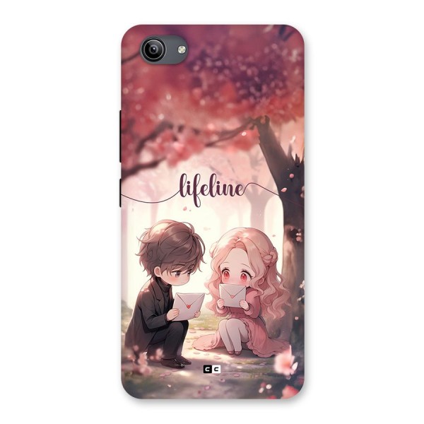 Cute Anime Couple Back Case for Vivo Y81i