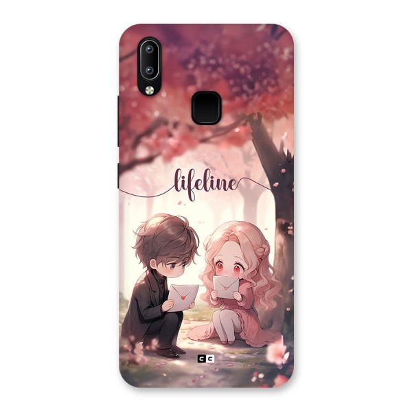 Cute Anime Couple Back Case for Vivo Y95