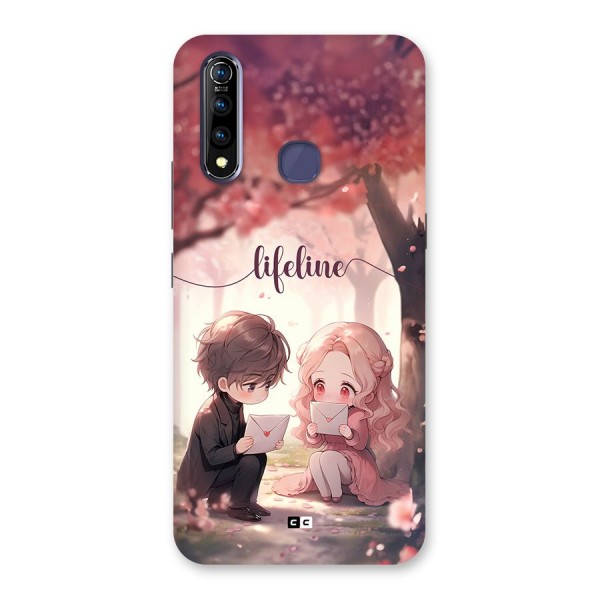 Cute Anime Couple Back Case for Vivo Z1 Pro