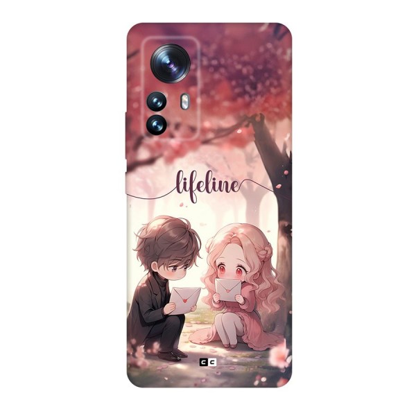 Cute Anime Couple Back Case for Xiaomi 12 Pro