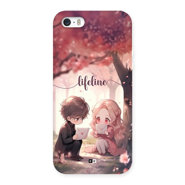 Cute Anime Couple Back Case for iPhone SE 2016