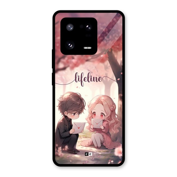 Cute Anime Couple Glass Back Case for Xiaomi 13 Pro