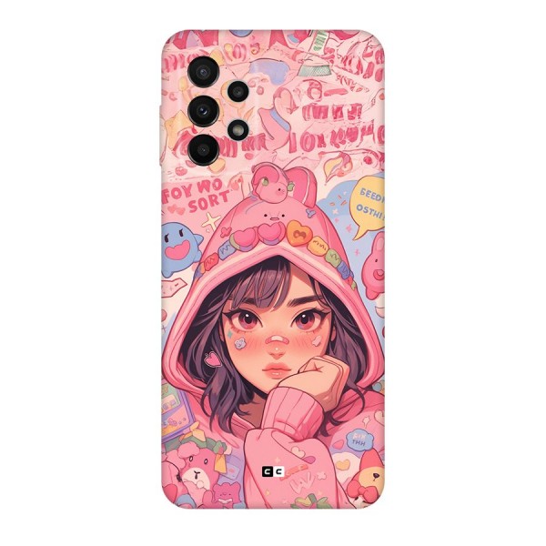 Cute Anime Girl Back Case for Galaxy A23