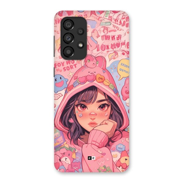 Cute Anime Girl Back Case for Galaxy A33 5G