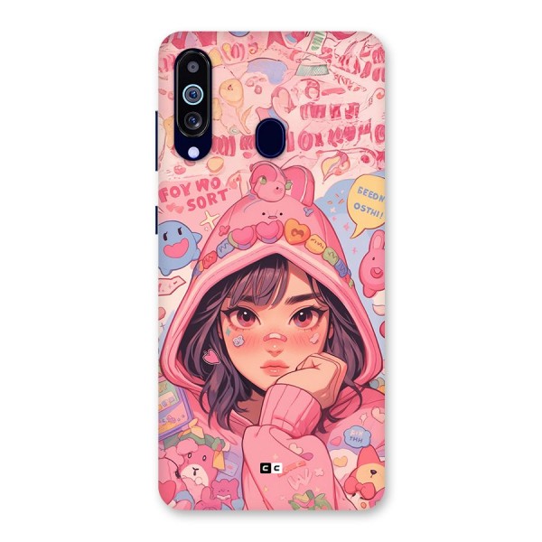 Cute Anime Girl Back Case for Galaxy A60