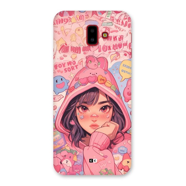 Cute Anime Girl Back Case for Galaxy J6 Plus