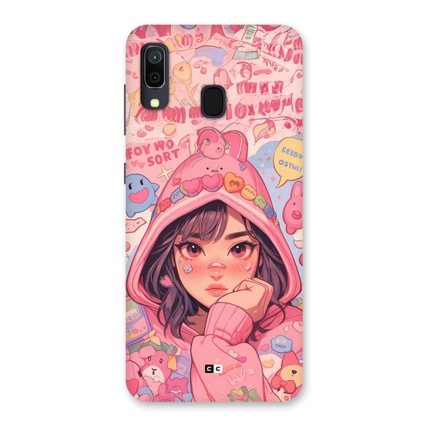 Cute Anime Girl Back Case for Galaxy M10s