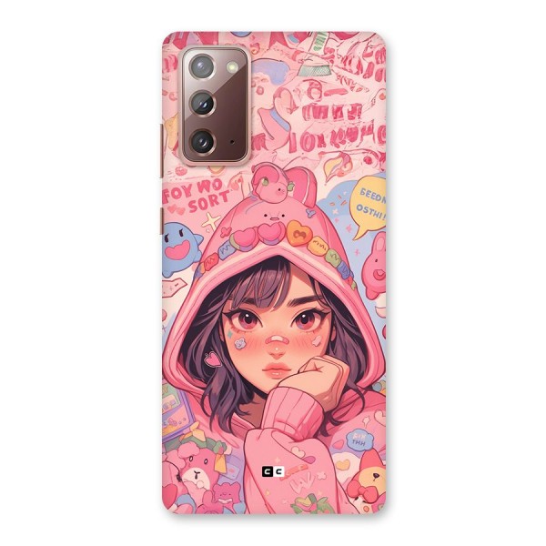 Cute Anime Girl Back Case for Galaxy Note 20