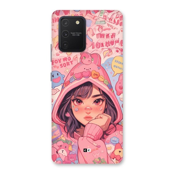 Cute Anime Girl Back Case for Galaxy S10 Lite