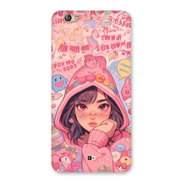 Cute Anime Girl Back Case for Gionee S6