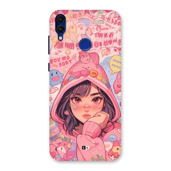 Cute Anime Girl Back Case for Honor 8C