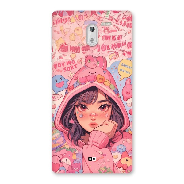 Cute Anime Girl Back Case for Nokia 3