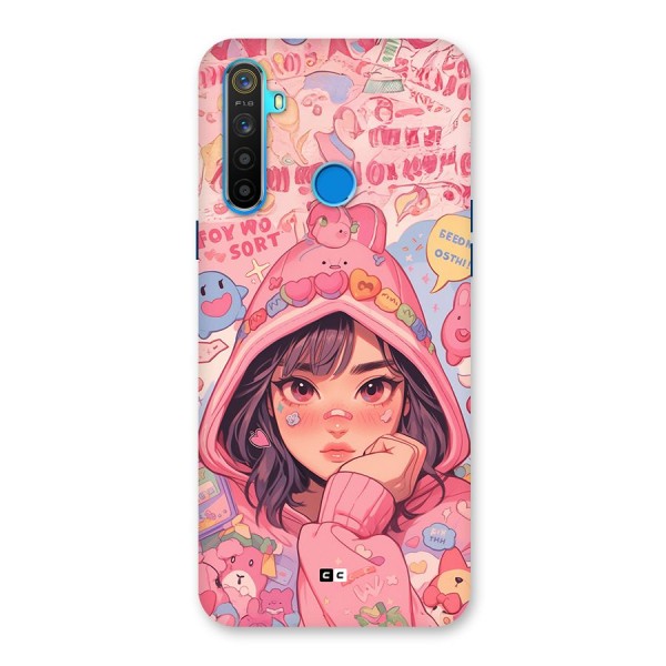 Cute Anime Girl Back Case for Realme 5s