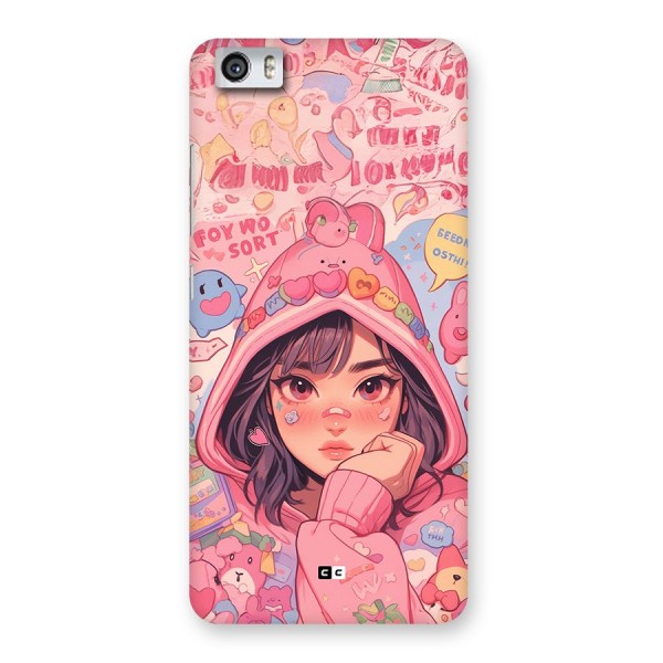 Cute Anime Girl Back Case for Redmi Mi 5