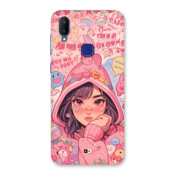 Cute Anime Girl Back Case for Vivo V11