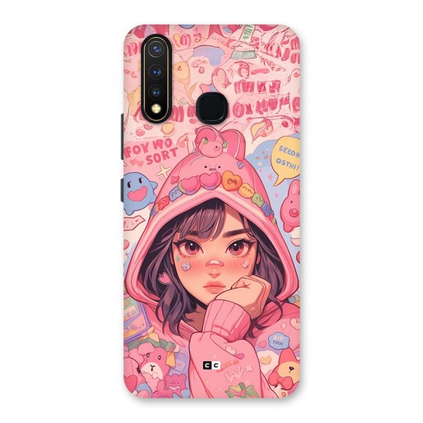 Cute Anime Girl Back Case for Vivo Y19