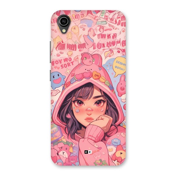 Cute Anime Girl Back Case for Vivo Y91i