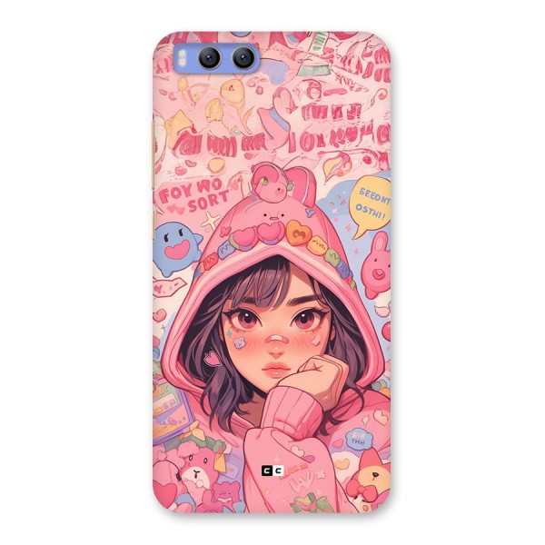 Cute Anime Girl Back Case for Xiaomi Mi 6