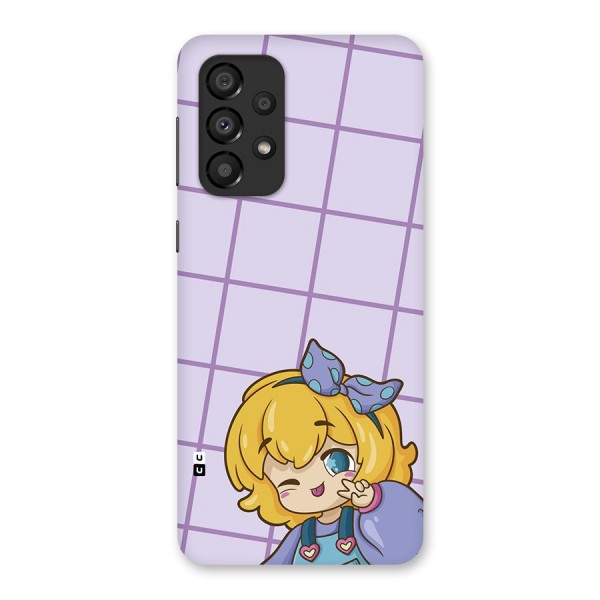 Cute Anime Illustration Back Case for Galaxy A33 5G