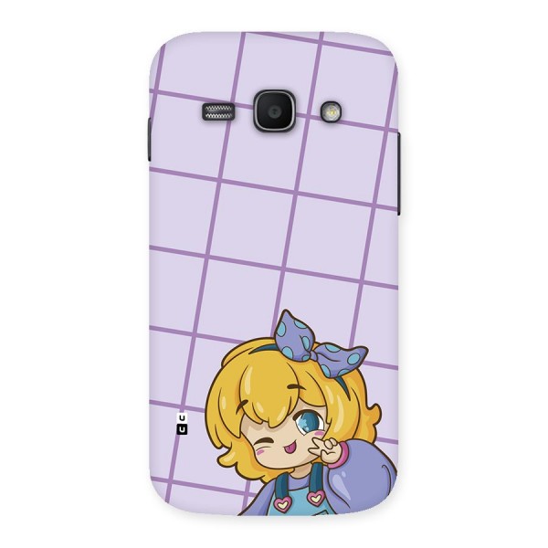 Cute Anime Illustration Back Case for Galaxy Ace3