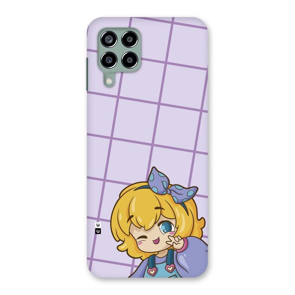 Cute Anime Illustration Back Case for Galaxy M33