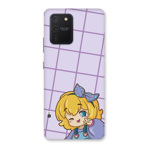 Cute Anime Illustration Back Case for Galaxy S10 Lite